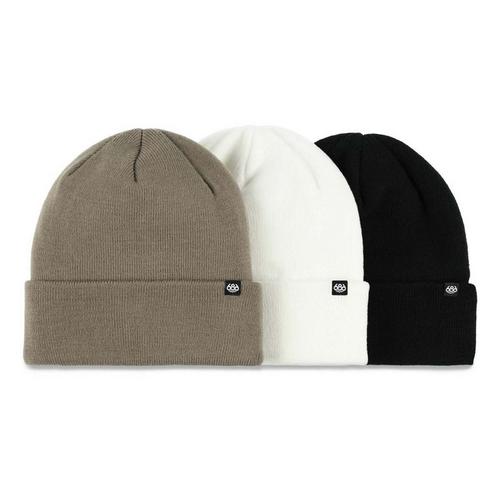 Men's 686 Standard Roll Up 3-Pack ASSORTED Beanie - Primary Image