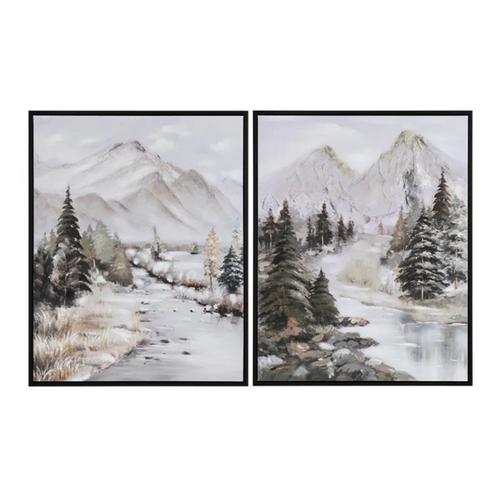 Crestview Collection Dawson Canvas Art Set - Primary Image