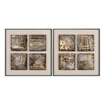 Crestview Collection Metallic Textures Print - Thumbnail 1 of 3