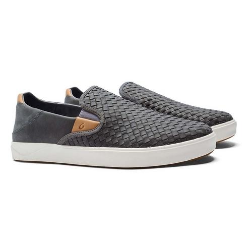 Men's OluKai Lae'Ahi Lauhala Shoes - Primary Image