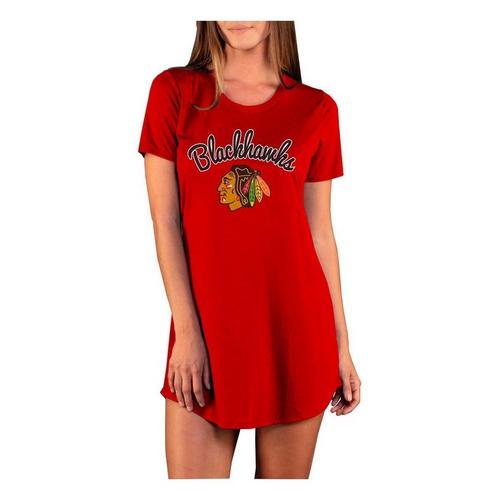 Concepts Sport Women's Chicago Blackhawks Marathon Nightshirt - Primary Image