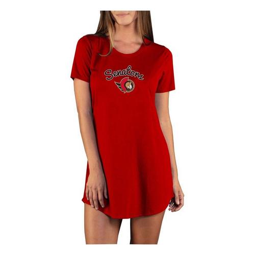 Concepts Sport Women's Ottawa Senators Marathon Nightshirt - Primary Image