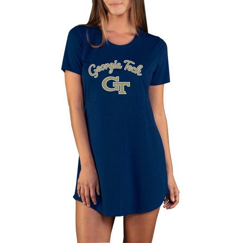 Concepts Sport Women's Georgia Tech Yellow Jackets Marathon Nightshirt - Primary Image