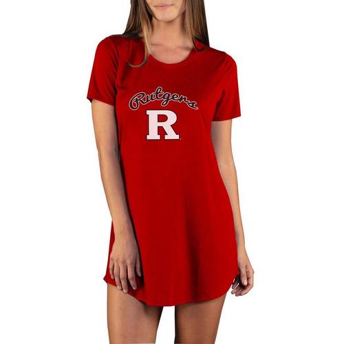 Concepts Sport Women's Rutgers Scarlet Knights Marathon Nightshirt - Primary Image