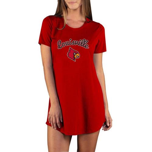 Concepts Sport Women's Louisville Cardinals Marathon Nightshirt - Primary Image