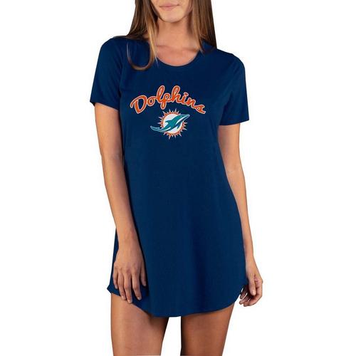 Concepts Sport Women's Miami Dolphins Marathon Nightshirt - Primary Image