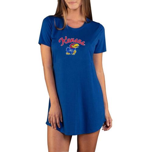 Concepts Sport Women's Kansas Jayhawks Marathon Nightshirt - Primary Image