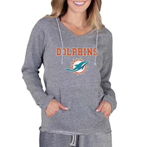 Concepts Sport Women's Miami Dolphins Mainstream Hoodie - Primary Image