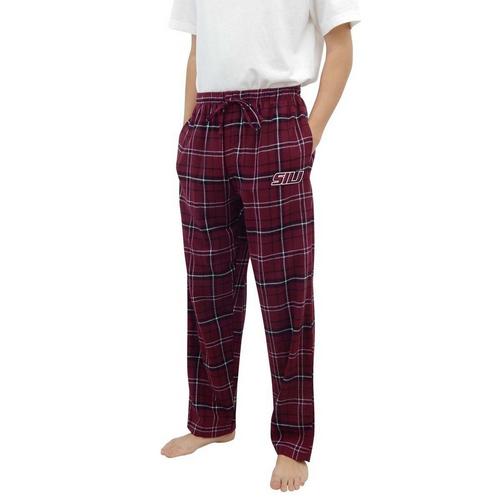 Concepts Sport Southern Illinois Salukis Flannel Pants - Primary Image