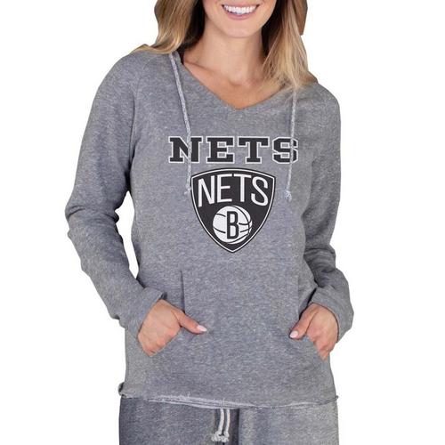 Concepts Sport Women's Brooklyn Nets Mainstream Hoodie - Primary Image