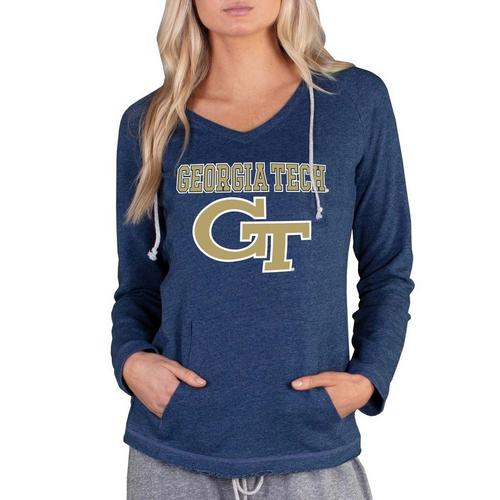 Concepts Sport Women's Georgia Tech Yellow Jackets Mainstream Hoodie - Primary Image