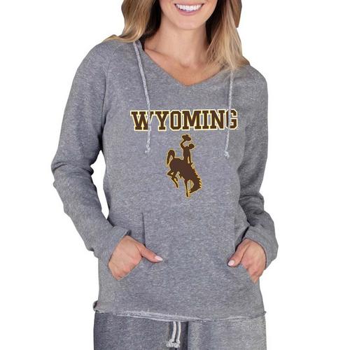 Concepts Sport Women's Wyoming Cowboys Mainstream Hoodie - Primary Image