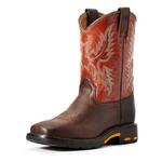 Little Boys' Ariat WorkHog Wide Square Toe Western Boots - Thumbnail 1 of 5