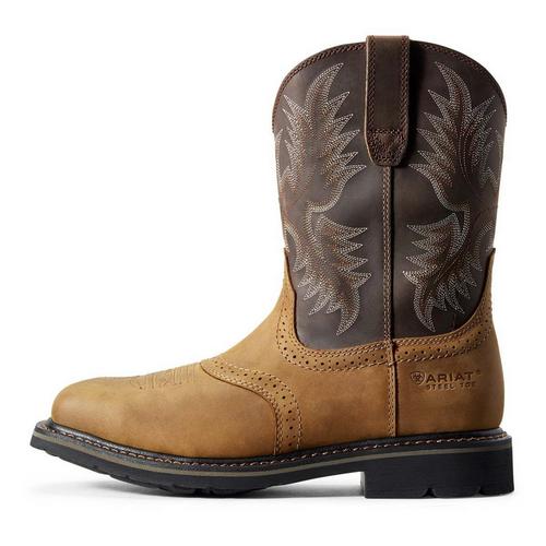Men's Ariat Sierra Wide Square Steel Toe Work Boots - Primary Image