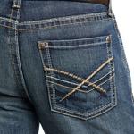 Men's Ariat M5 Slim Deadrun Stackable Straight Leg Jeans - Thumbnail 4 of 6