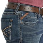 Men's Ariat M5 Slim Deadrun Stackable Straight Leg Jeans - Thumbnail 5 of 6