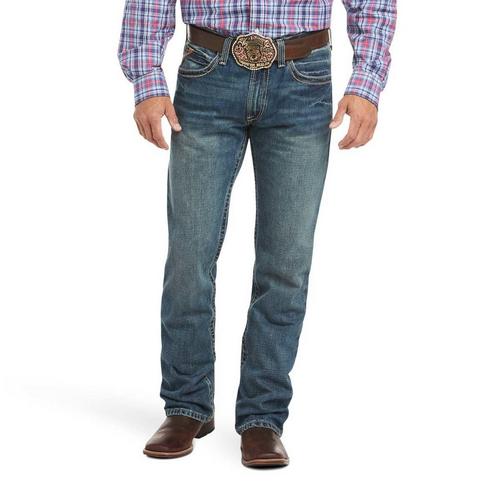Men's Ariat M4 Boundary Relaxed Fit Bootcut Jeans - Primary Image