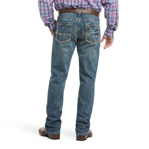 Men's Ariat M4 Boundary Relaxed Fit Bootcut Jeans - Primary Image