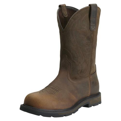 Men's Ariat Groundbreaker Steel Toe Work Boots - Primary Image