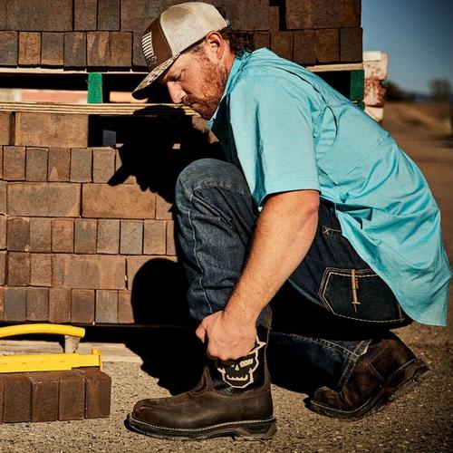 Men's Ariat Rebar M4 DuraEdge Relaxed Fit Bootcut Jeans - Primary Image