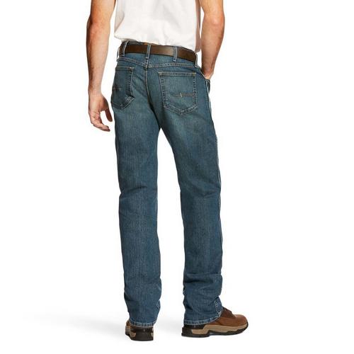 Men's Ariat Rebar Fashion M12 Relaxed Fit Bootcut Jeans - Primary Image