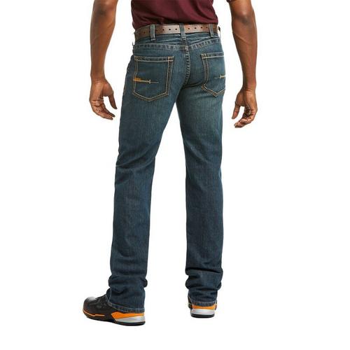 Men's Ariat Rebar M5 Straight DuraStretch Edge Stackable Utility Work Pants - Primary Image
