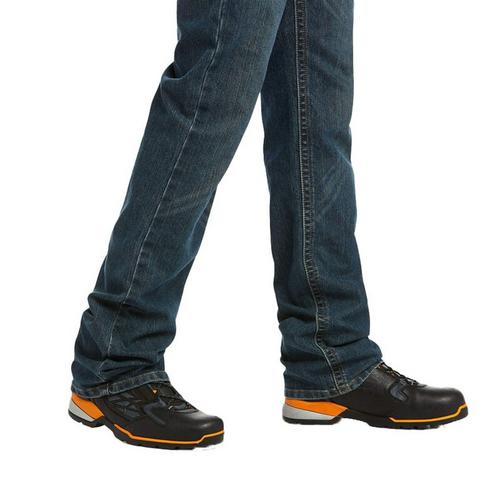 Men's Ariat Rebar M5 Straight DuraStretch Edge Stackable Utility Work Pants - Primary Image