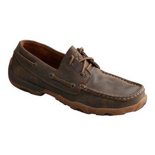 Women's Twisted X Boat Style Driving Moccasins Shoes - Primary Image
