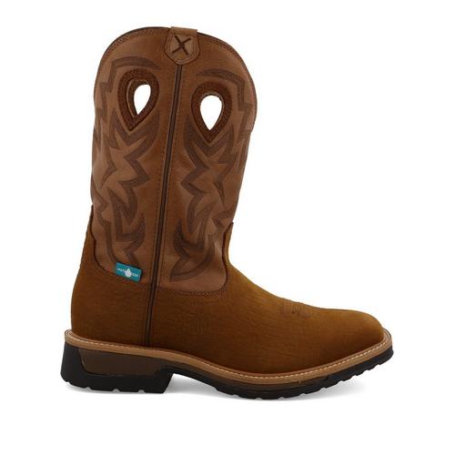 Men's Twisted X 12" Lite Waterproof Western Boots - Primary Image
