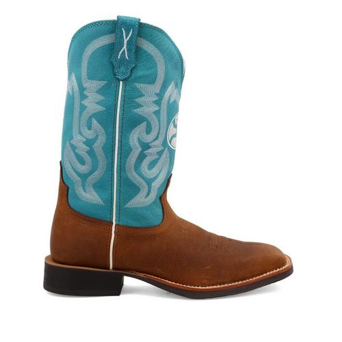 Men's Twisted X 12" Hooey WS Toe Western Boots - Primary Image