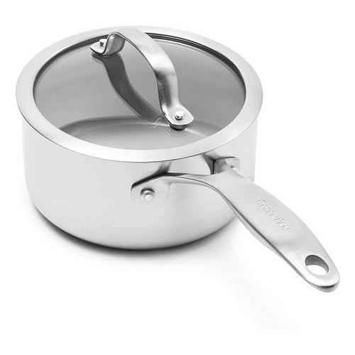 GreenPan Venice Pro 1.6-quart Ceramic Saucepan with Lid - Primary Image