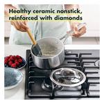 GreenPan Venice Pro 1.6-quart Ceramic Saucepan with Lid - Thumbnail 3 of 6