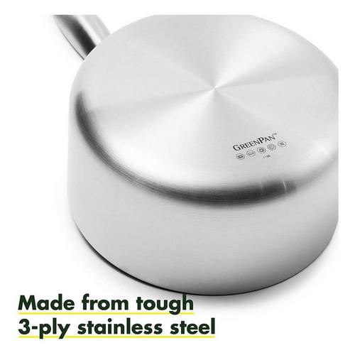 GreenPan Venice Pro 1.6-quart Ceramic Saucepan with Lid - Primary Image