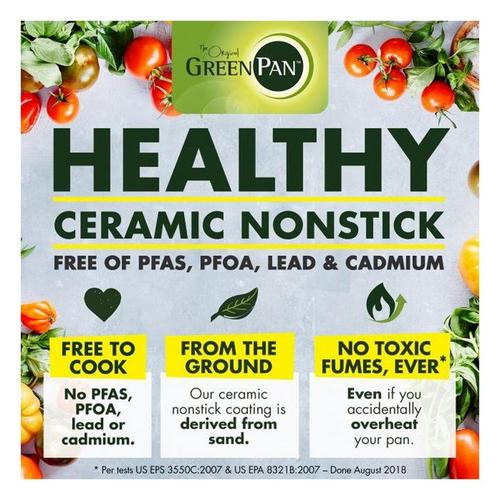 GreenPan Venice Pro 1.6-quart Ceramic Saucepan with Lid - Primary Image