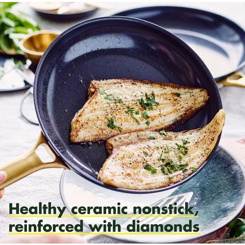 GreenPan Padova Reserve Healthy Ceramic 10" & 12" Nonstick Frypan Set - Primary Image
