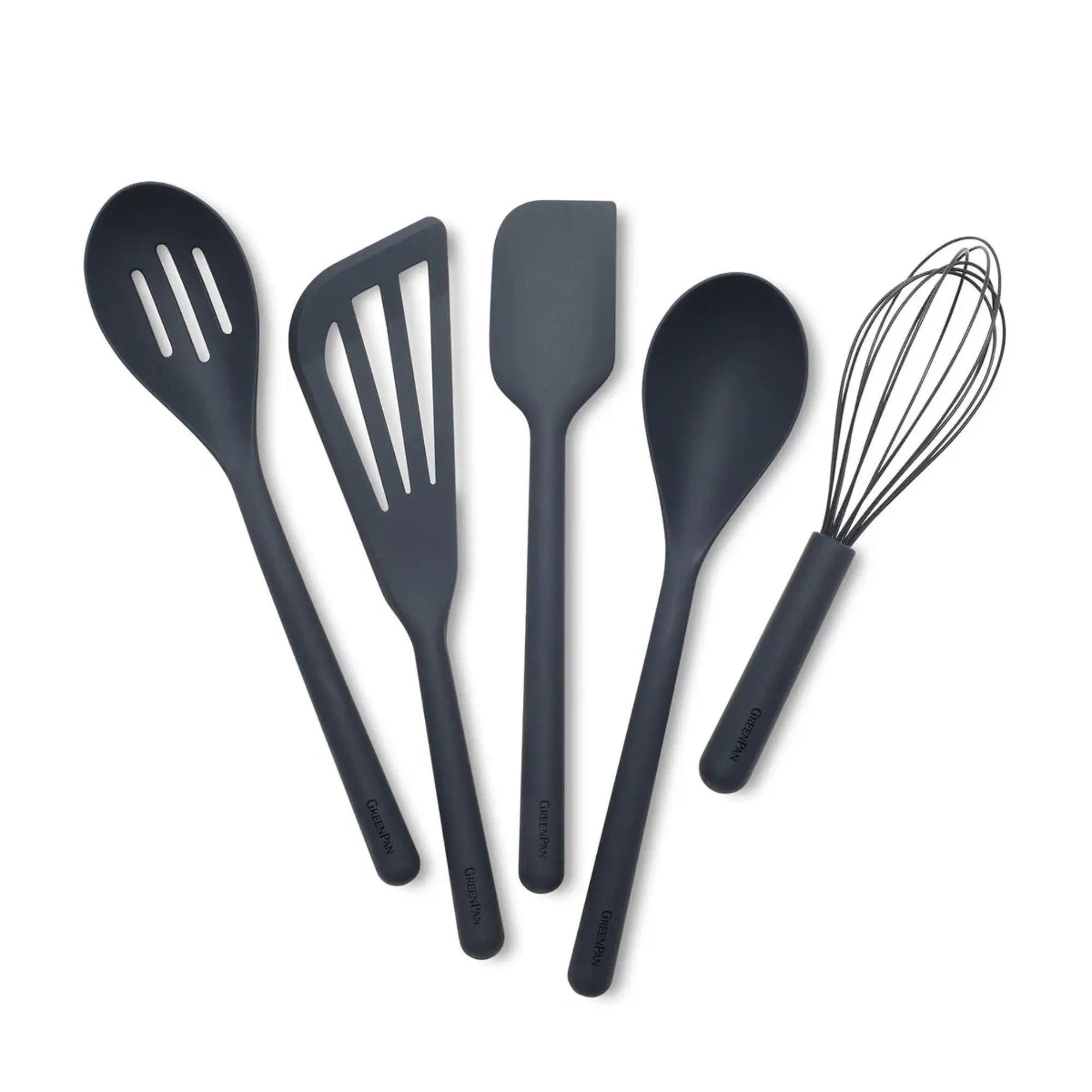 GreenPan Platinum Silicone Tools 5-Pc Set - GreenPan