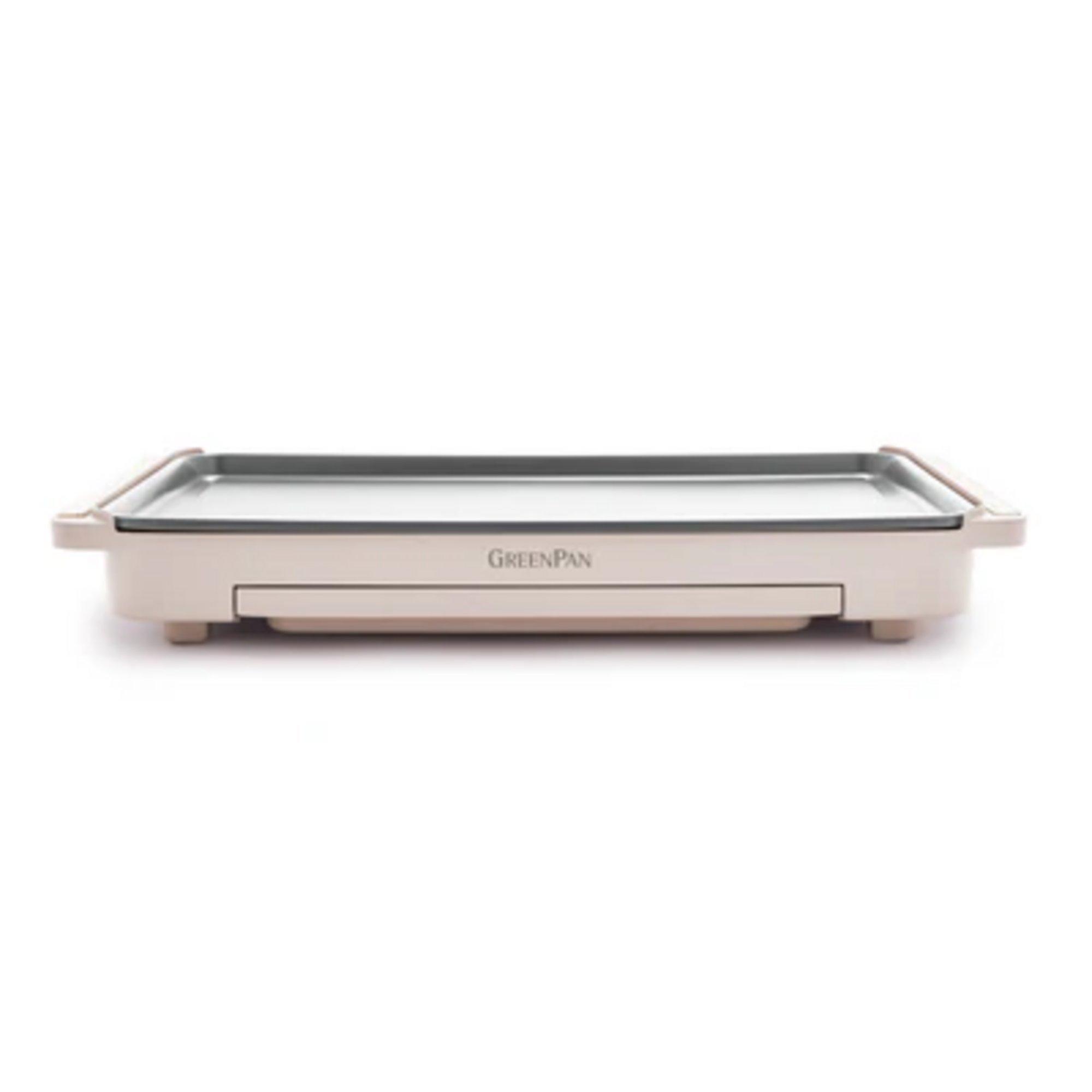 GreenPan Advanced Electric Griddle with Warming Drawer - GreenPan