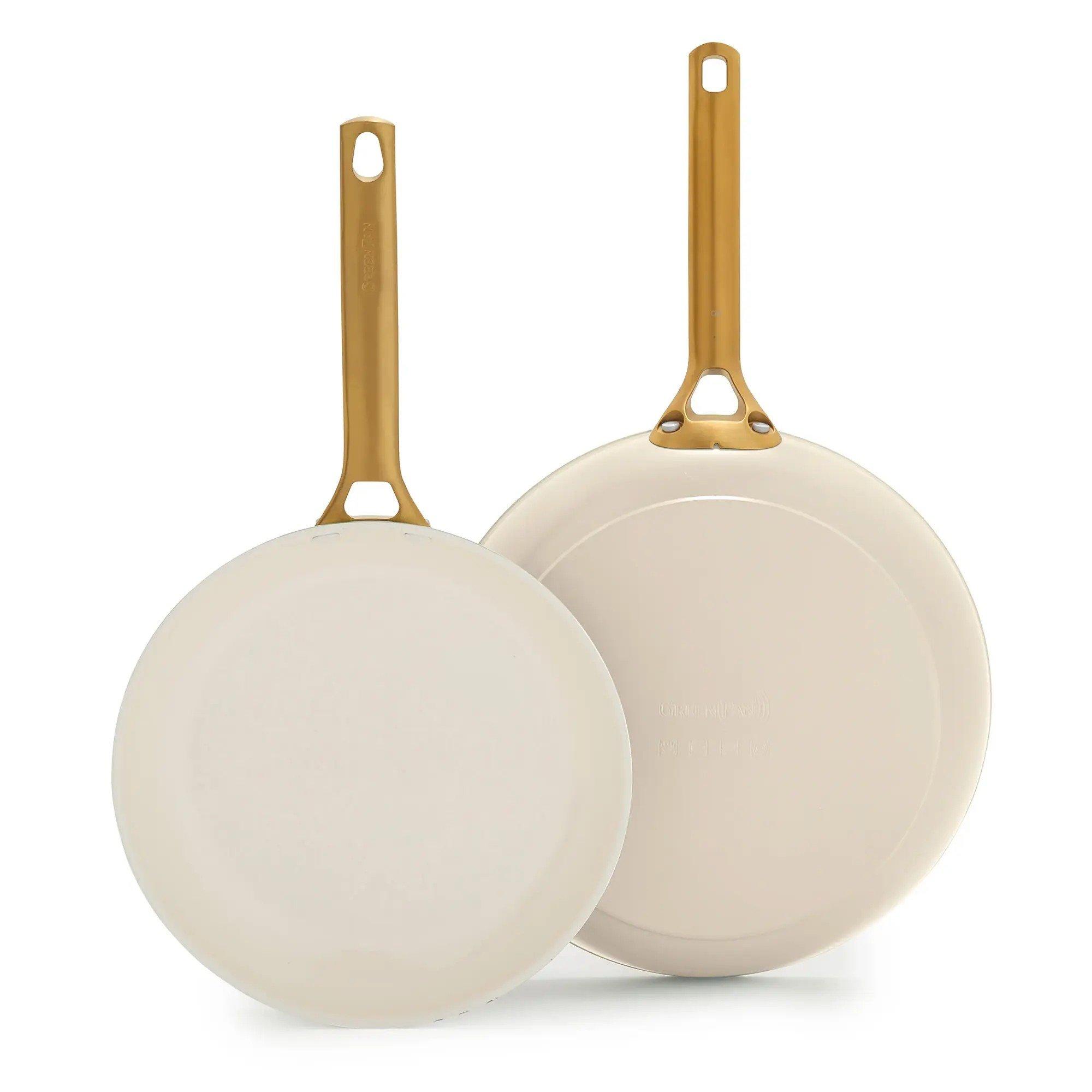 GreenPan Reserve Pro Ceramic Nonstick 10 and 12 Inch Frypans - GreenPan