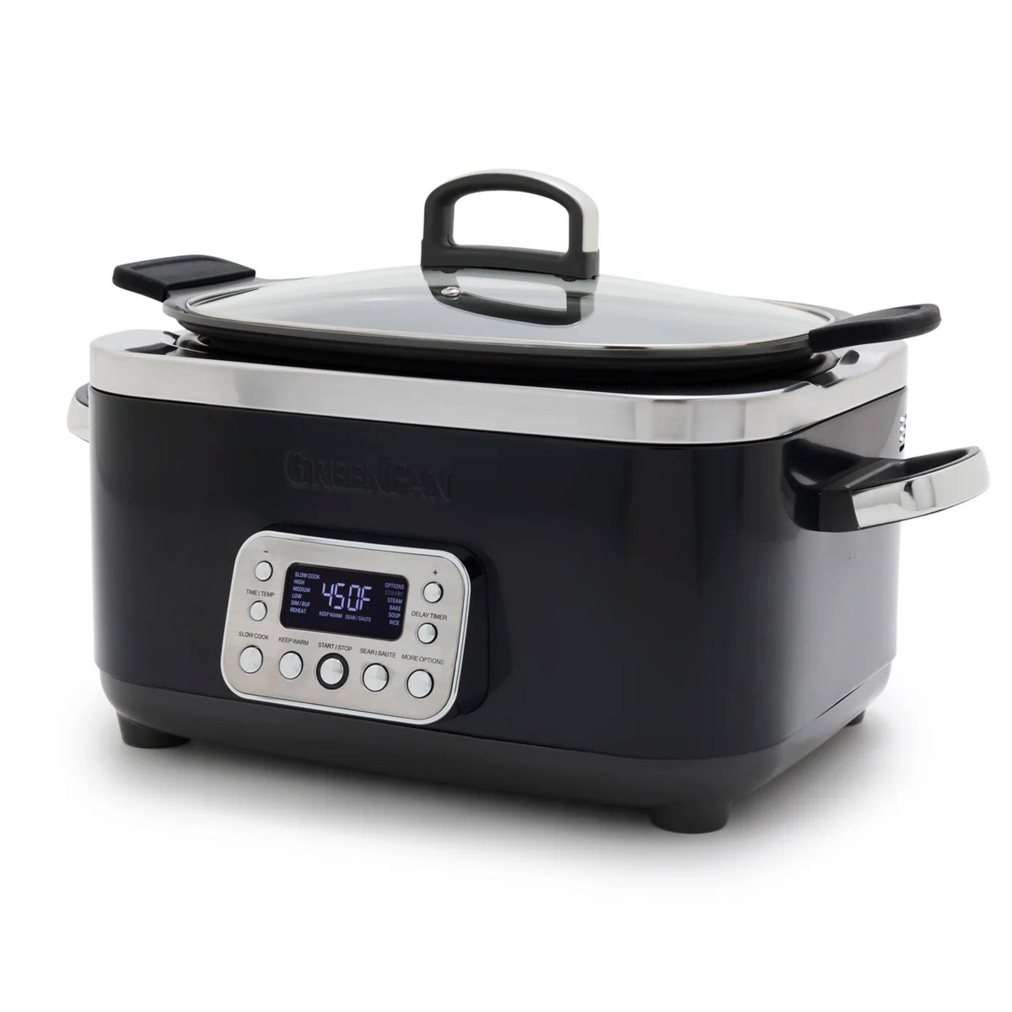 GreenPan Elite 14-in-1 6 Quart Slow Cooker - GreenPan