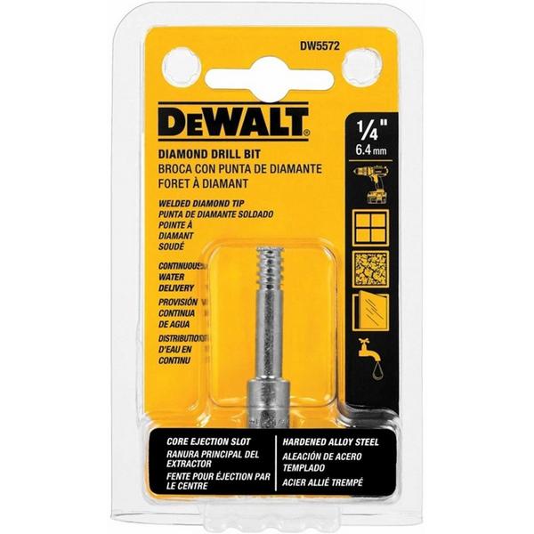 DeWALT Diamond Drill Bit - 1/4 inch