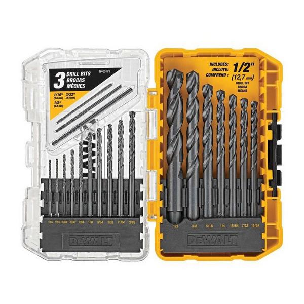 DeWalt High Speed Steel Pilot Drill Bit Set 20 pc