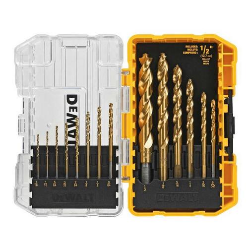 DeWALT Pilot Point Titanium Drill Bit Set 14 pc - Primary Image