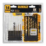 DeWALT Pilot Point Titanium Drill Bit Set 14 pc - Thumbnail 3 of 4