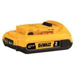 DeWALT 20V MAX Compact 2 Ah Lithium Battery Pack - Thumbnail 1 of 2