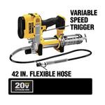 DeWALT 20V MAX Variable Speed Grease Gun Kit - Battery and Charger Included - Thumbnail 3 of 3