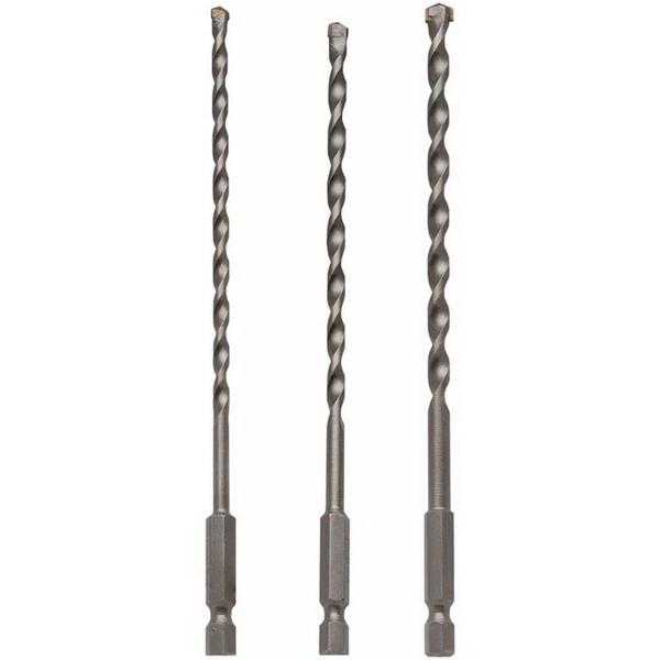 DeWALT Impact Ready Masonry Bits - 3 Piece Set