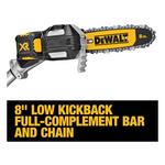 DeWalt 20V MAX XR 8 in. 20 V Battery Chainsaw/Pole Saw Combo Tool Only - Thumbnail 5 of 7