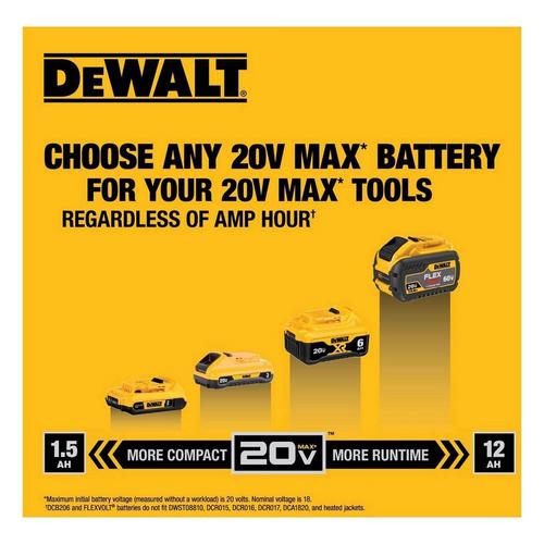 DeWalt 20V MAX XR 8 in. 20 V Battery Chainsaw/Pole Saw Combo Tool Only - Primary Image