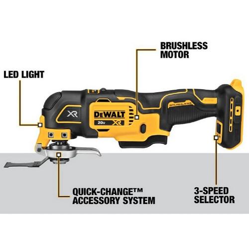 DeWALT 20V MAX XR Oscillating Multi Tool - Tool Only - Primary Image