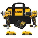 DeWALT 20V MAX ATOMIC Compact Drill and Impact Driver Kit - 2 Batteries and Charger Included - Thumbnail 1 of 4